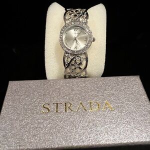 Strada Women's Watch with Silver Accents
